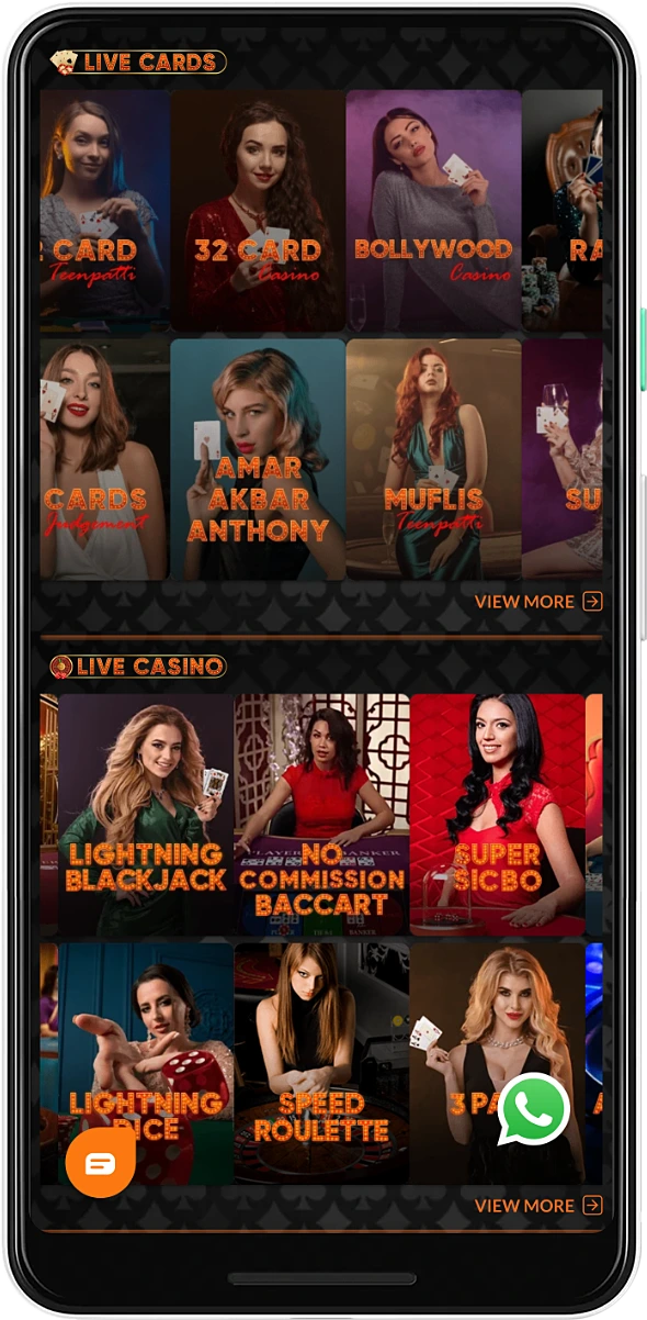 In addition to sports betting, the Fairplay app offers a casino section to users