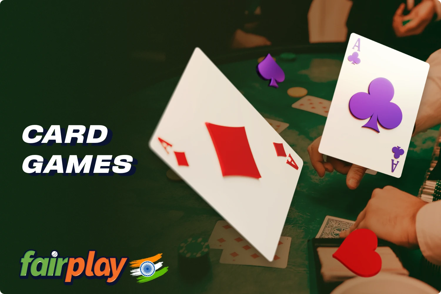 For fans of classic games, card games are available at Fairplay Casino