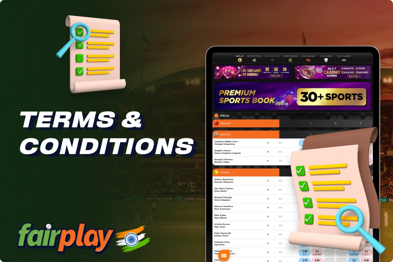 All users of Fairplay India are required to follow the rules of the platform