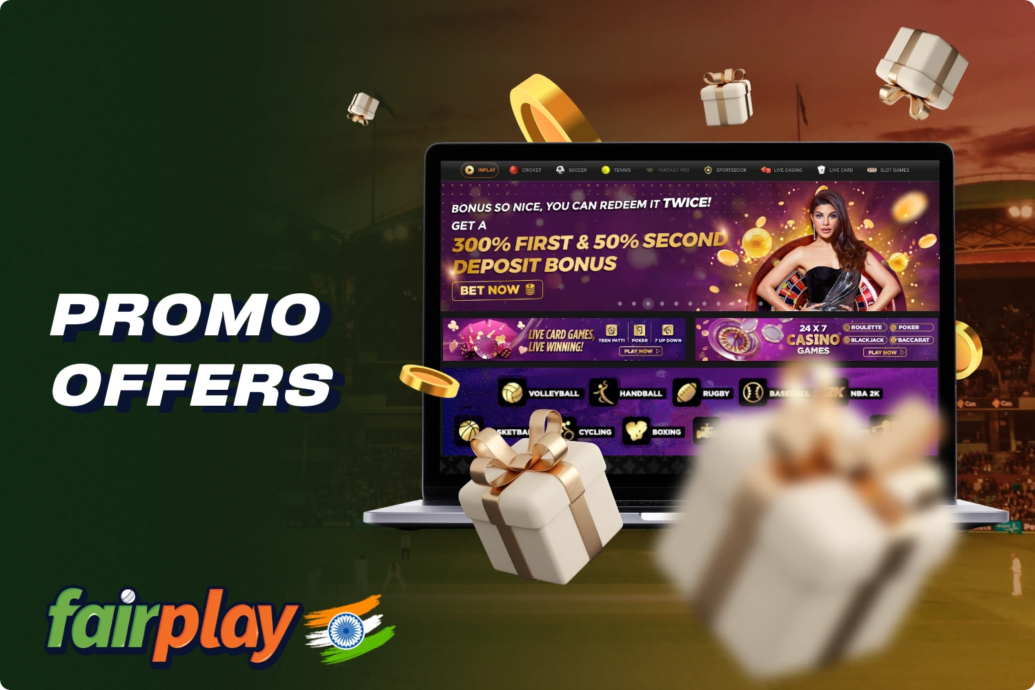 Fairplay offers its Indian users many different promotions to get extra bonuses