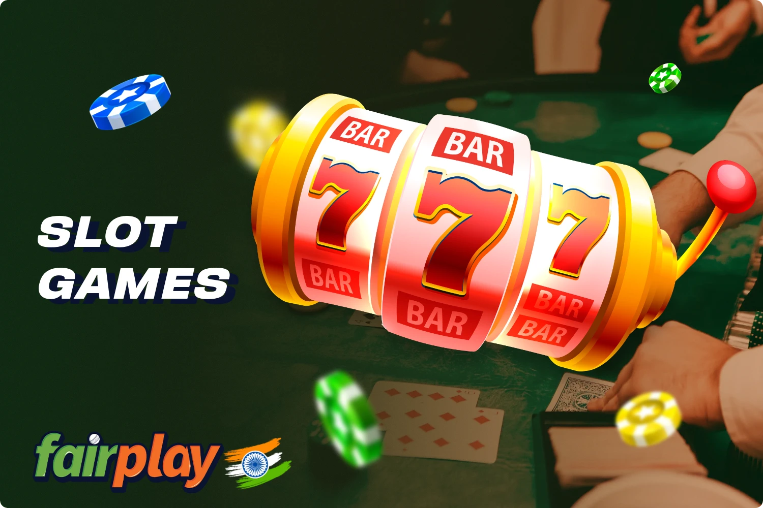 Dozens of slots are available to registered Fairplay casino users from India